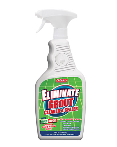 Clean-X - Eliminate Grout Cleaner & Sealer