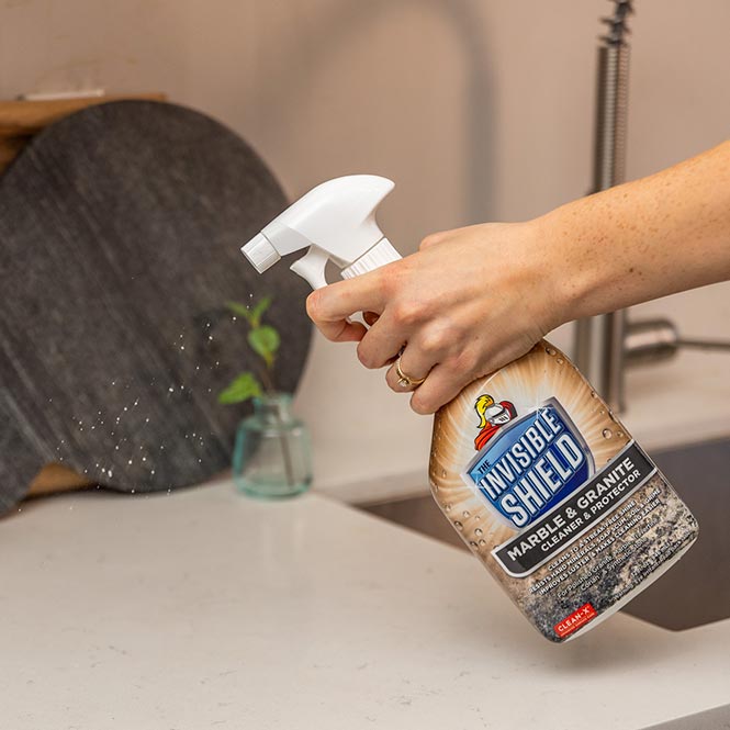 Instagram CleanX The Invisible Shield Marble & Granite Cleaner