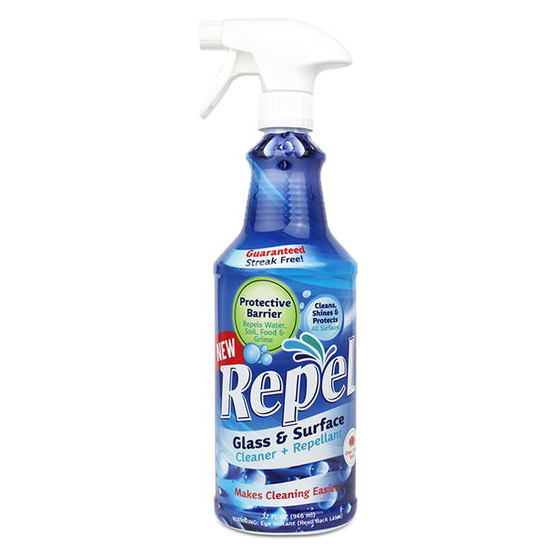 Repel Glass & Surface Cleaner + Repellent