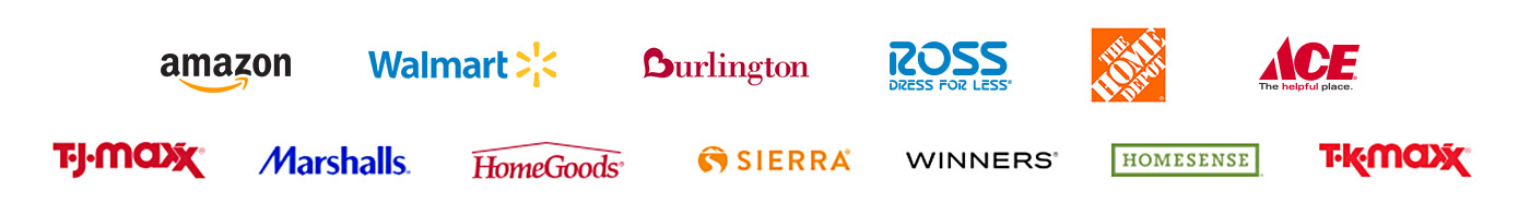 Unelko Consumer Products Store Logos